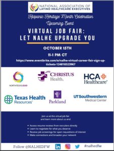 NVCF 2 - NALHE DFW Virtual Job Fair