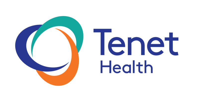 Tenet Health logo - Home